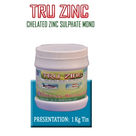 TRU ZINC - CHELATED ZINC સલ્ફેટ મોનો